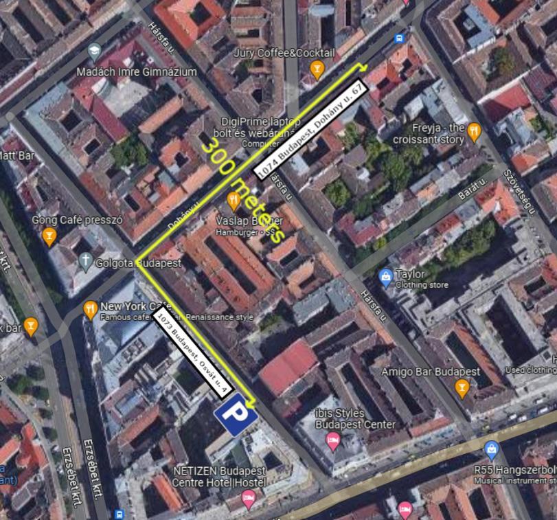 Free Parking, Downtown Apartment Near New York Cafe Budapest Eksteriør bilde